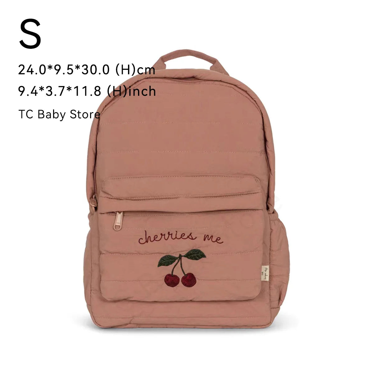 KS Baby Backpack Parent-child Kids Schoolbag Kindergarten Bags Brand Traveling Mom Cherry Lemon Children's Boys Girls Storage