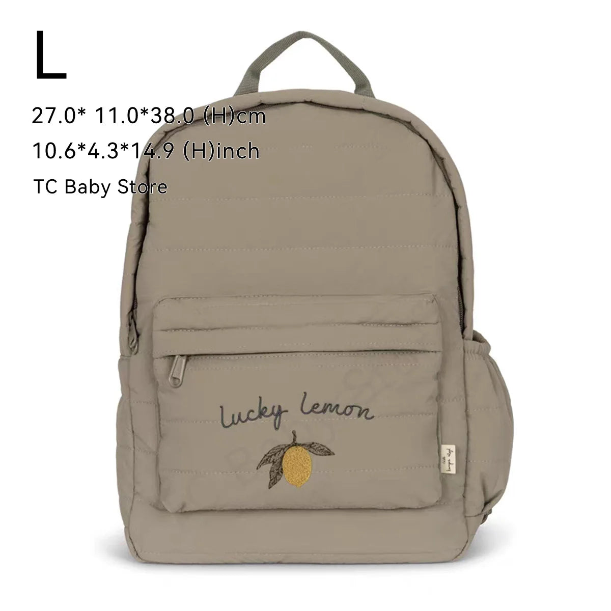 KS Baby Backpack Parent-child Kids Schoolbag Kindergarten Bags Brand Traveling Mom Cherry Lemon Children's Boys Girls Storage