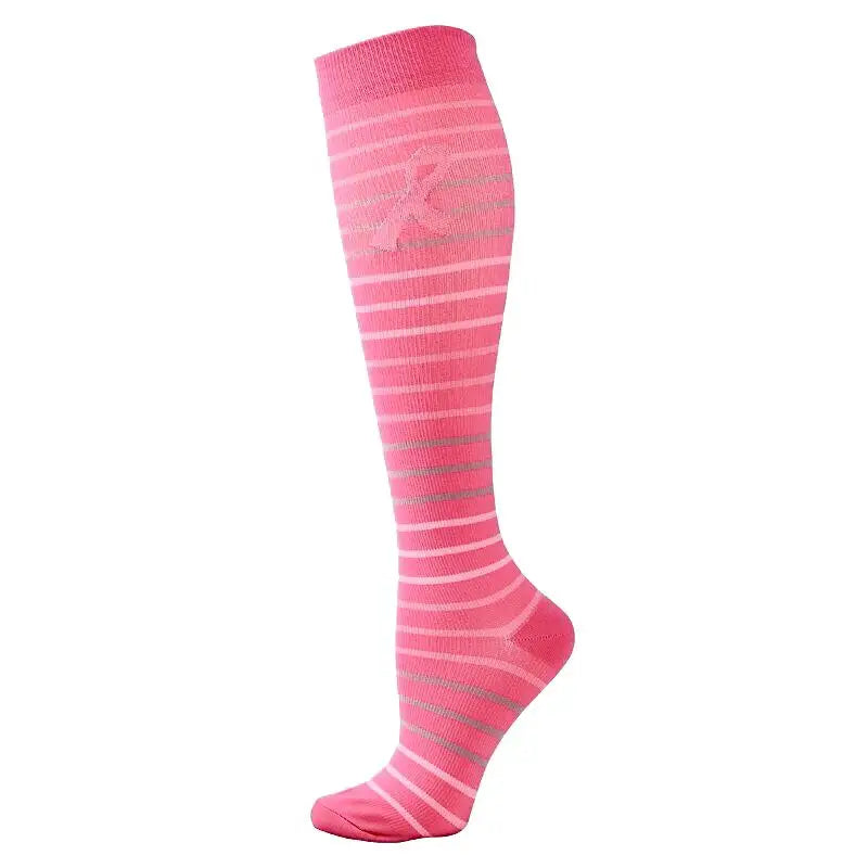 New Compression Socks for Leggings Breathable Running Pressure Soccer Adult Socks Korean Edition Network Pressure Nurse Socks