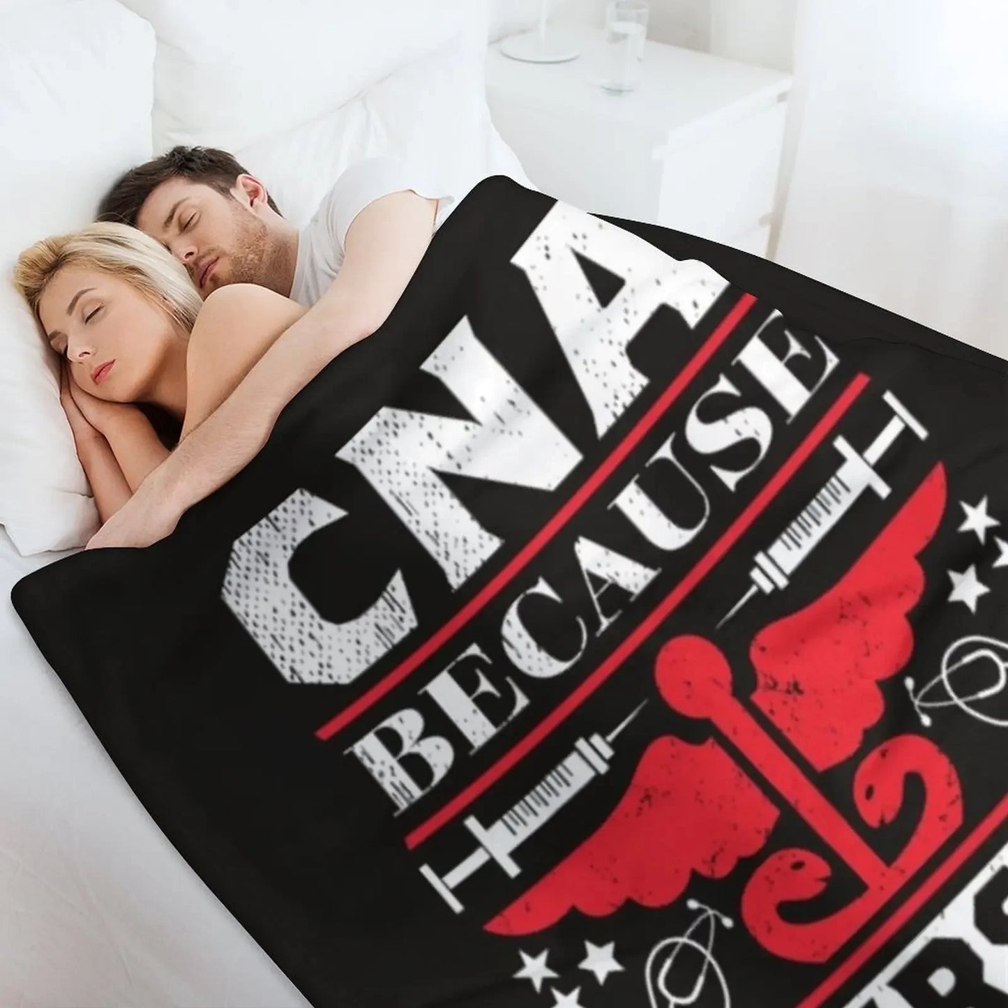 Need heroes too cna nurses Throw Blanket Decorative Beds Tourist Blankets