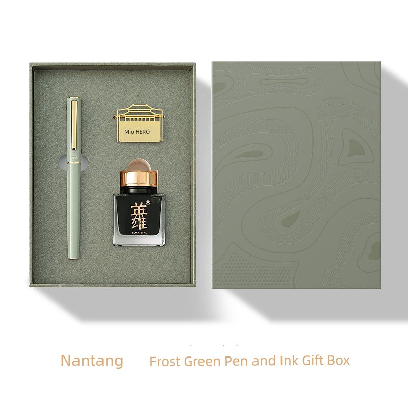 Hero Hero E506 Pen Gift Box Nantang Series Official Authentic Products High-End Gift Giving Presents Suit Good-looking Gift Office Adult Male and Female Student Art Calligraphy Practice Logo Lettering