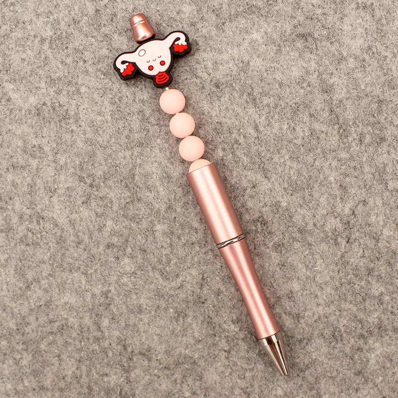 Cartoon Medical Style DIY Ballpoint Pen Boy Girl Student School Hospital Men Women Nurse Ball Pen