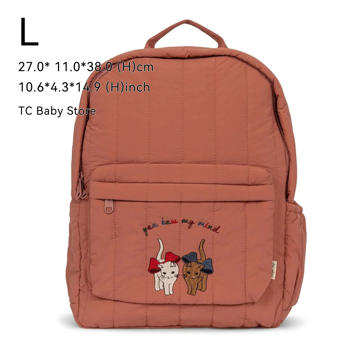 KS Baby Backpack Parent-child Kids Schoolbag Kindergarten Bags Brand Traveling Mom Cherry Lemon Children's Boys Girls Storage