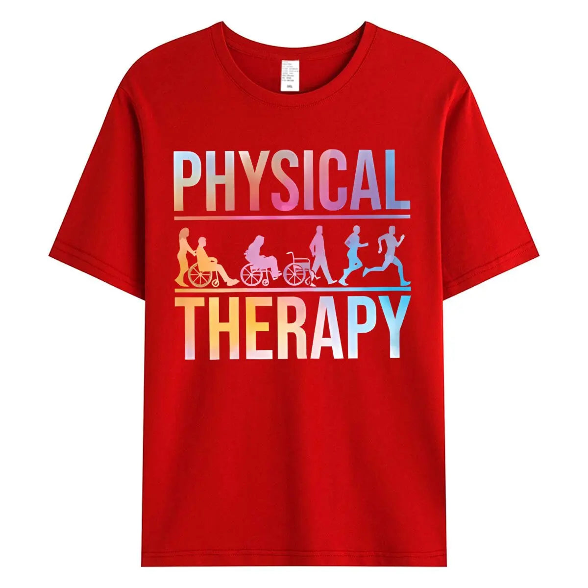 Physical Therapy Health Therapist Physiotherapy PT Ladies' Crewneck T Shirt long or short sleeves