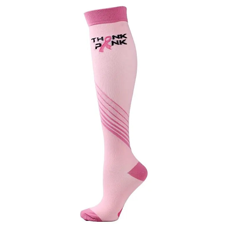 New Compression Socks for Leggings Breathable Running Pressure Soccer Adult Socks Korean Edition Network Pressure Nurse Socks