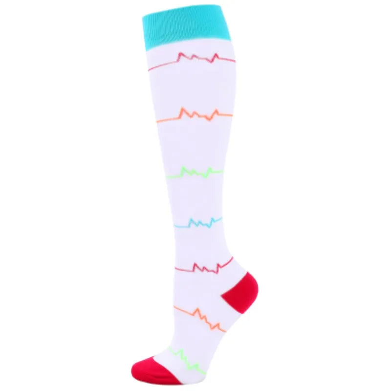 Compression Socks 20-30 Mmhg Running Medical Varicose Veins Pregnancy Nursing Athletic Football Soccer Stockings Sport Socks