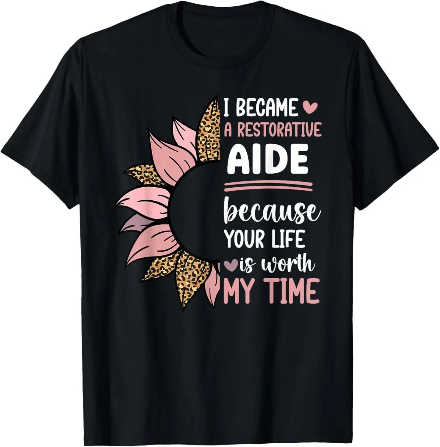 I Became A Restorative Aide Proud Restorative Aides T-Shirt Hoodie