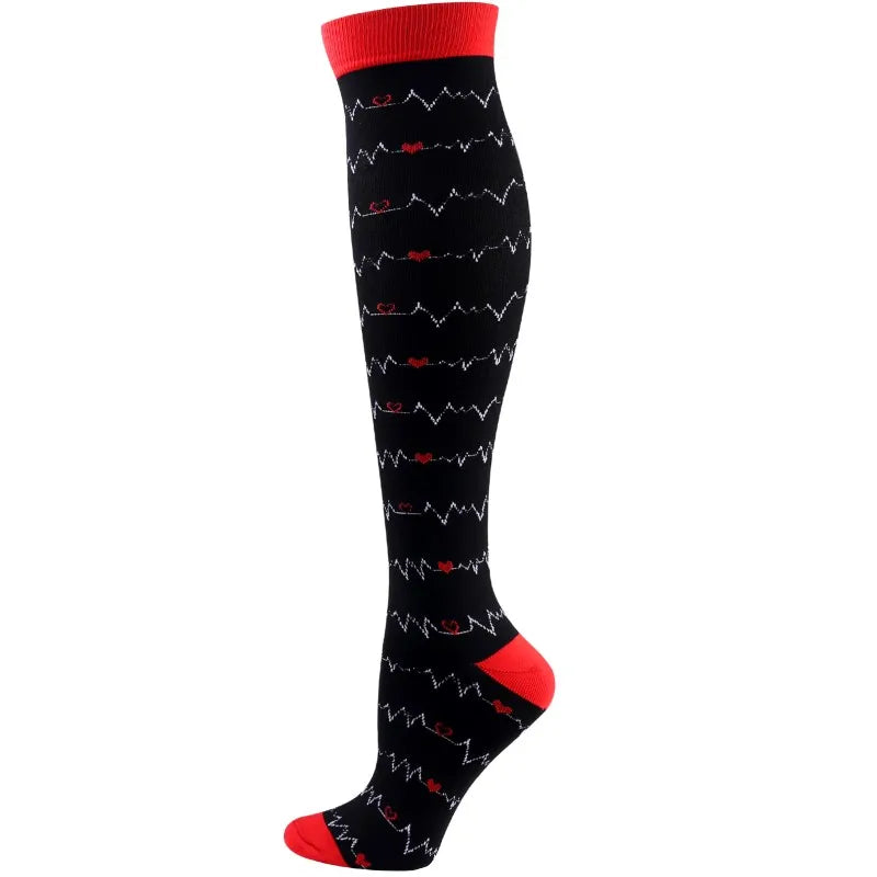 Compression Socks 20-30 Mmhg Running Medical Varicose Veins Pregnancy Nursing Athletic Football Soccer Stockings Sport Socks