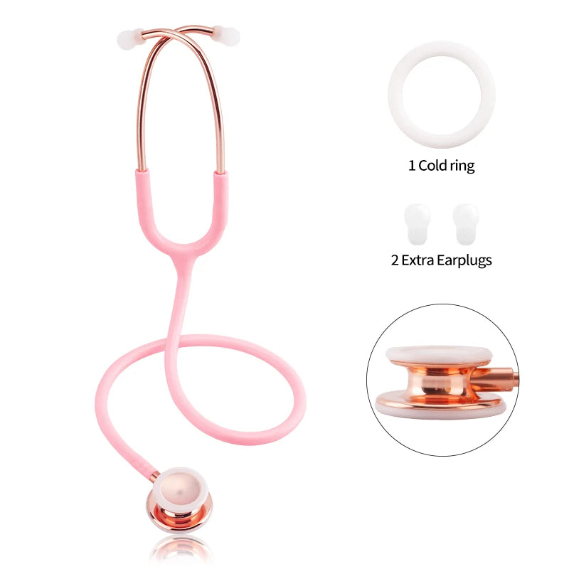 Double Sided Stethoscope Portable Professional Cardiology Stethoscope Medical Equipment Nurse Doctor Stethoscope Equipo Medico