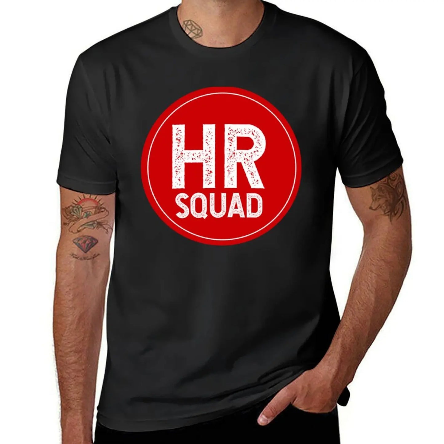 HR Squad 1 T-Shirt plus sizes cute tops customs design your own mens plain t shirts