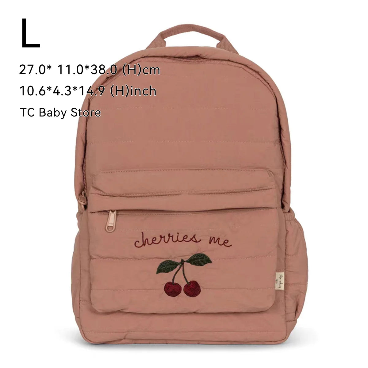 KS Baby Backpack Parent-child Kids Schoolbag Kindergarten Bags Brand Traveling Mom Cherry Lemon Children's Boys Girls Storage