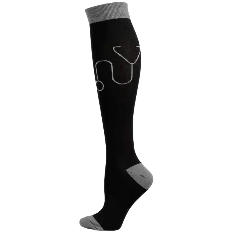 Compression Socks 20-30 Mmhg Running Medical Varicose Veins Pregnancy Nursing Athletic Football Soccer Stockings Sport Socks