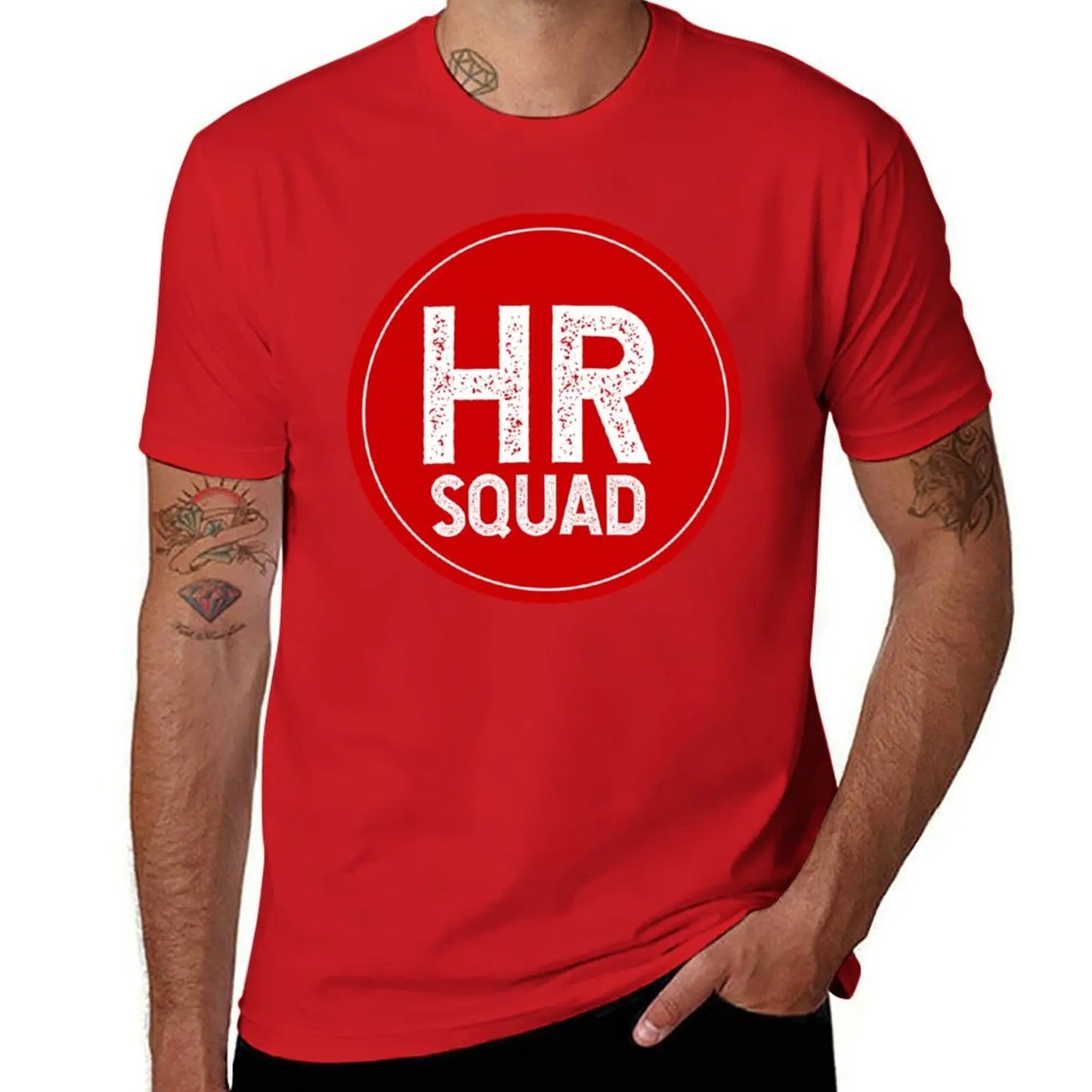 HR Squad 1 T-Shirt plus sizes cute tops customs design your own mens plain t shirts