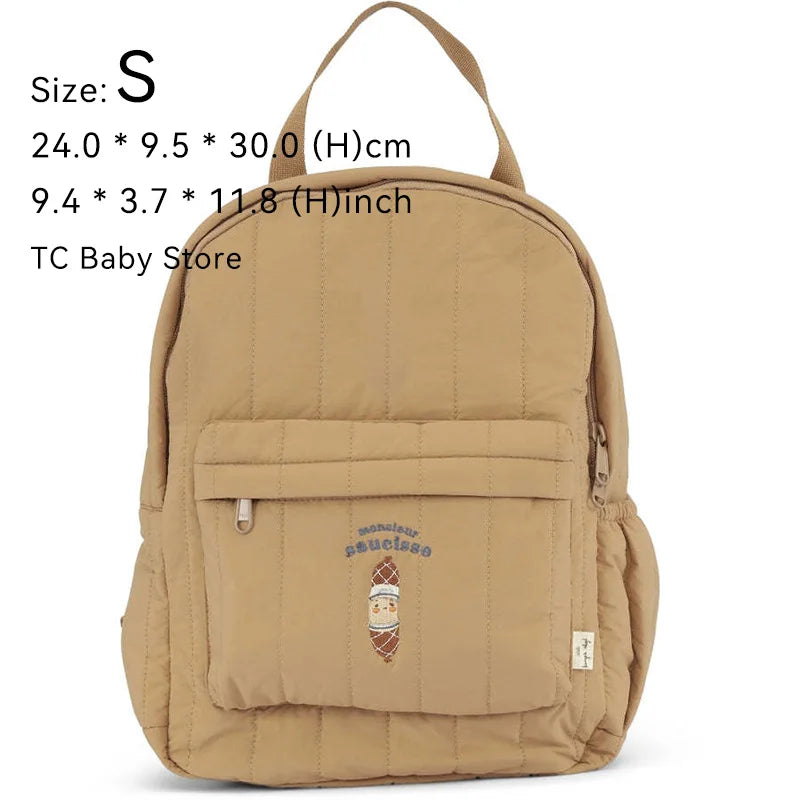 KS Baby Backpack Parent-child Kids Schoolbag Kindergarten Bags Brand Traveling Mom Cherry Lemon Children's Boys Girls Storage