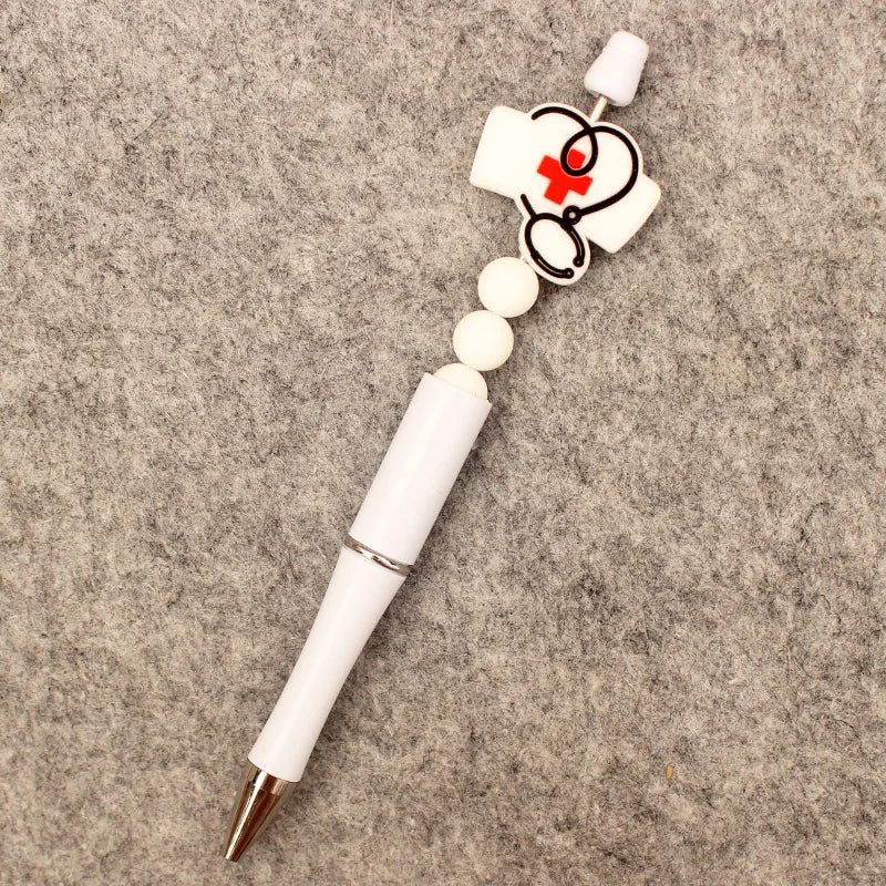 Cartoon Medical Style DIY Ballpoint Pen Boy Girl Student School Hospital Men Women Nurse Ball Pen