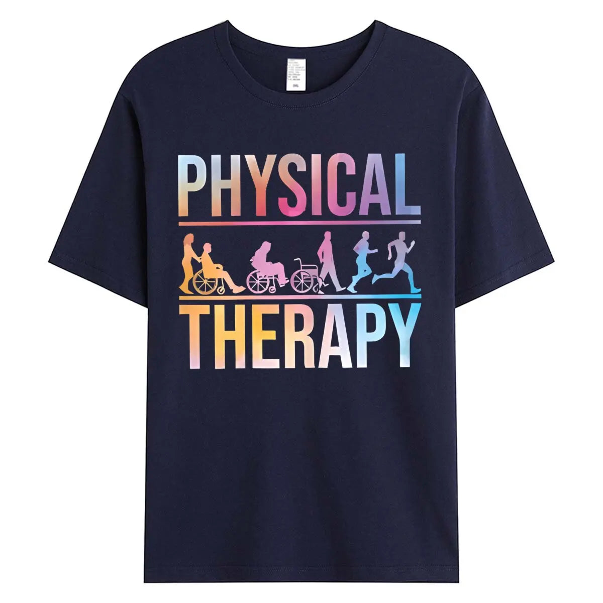 Physical Therapy Health Therapist Physiotherapy PT Ladies' Crewneck T Shirt long or short sleeves