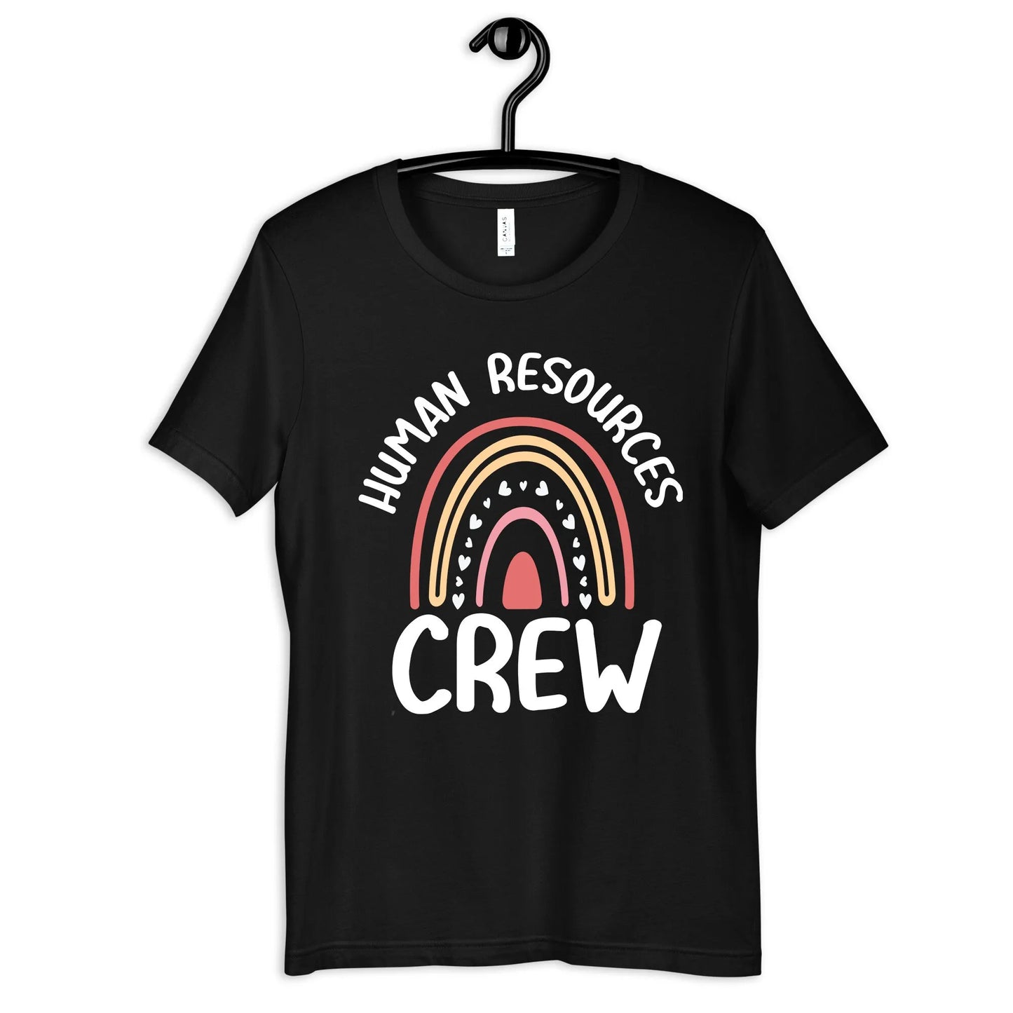 Human Resources Crew T Shirt Funny Hr Women'S Long Sleeve