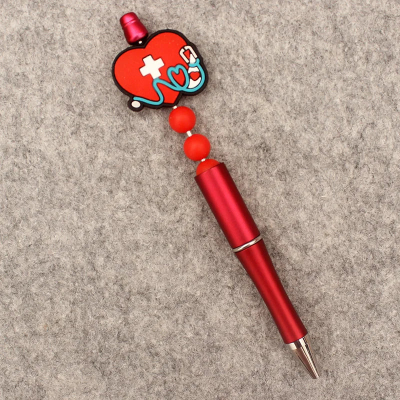 Cartoon Medical Style DIY Ballpoint Pen Boy Girl Student School Hospital Men Women Nurse Ball Pen