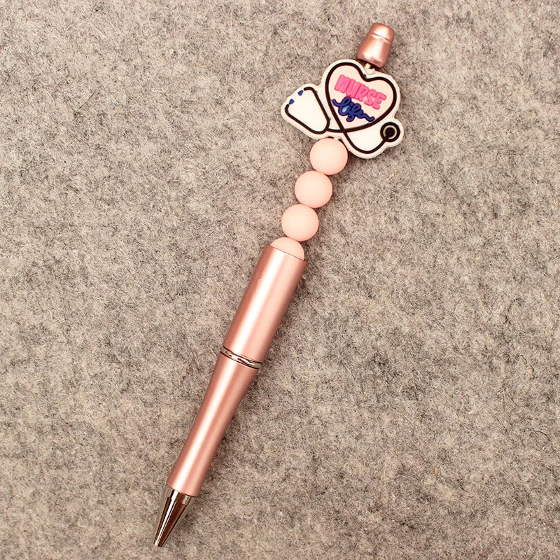 Cartoon Medical Style DIY Ballpoint Pen Boy Girl Student School Hospital Men Women Nurse Ball Pen