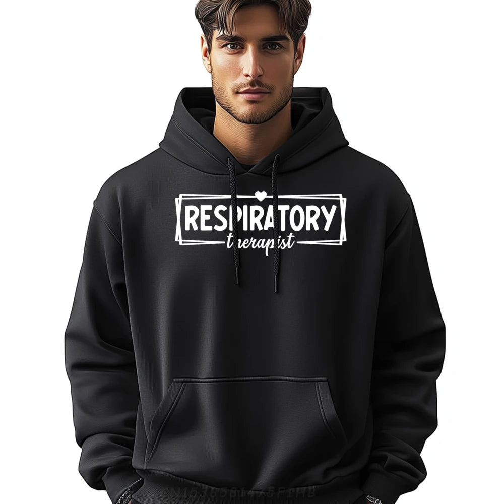 Respiratory Therapist Rt Care Week Cool Design For Men Funny Pullover Hoodies Men Man Clothes Easter Day